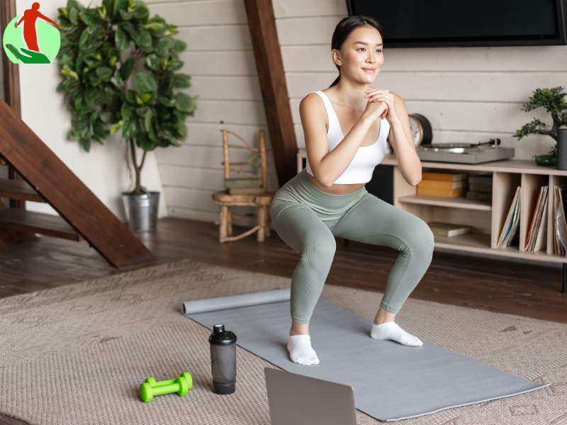 نیم اسکات کنترل_شده (Mini Squat)